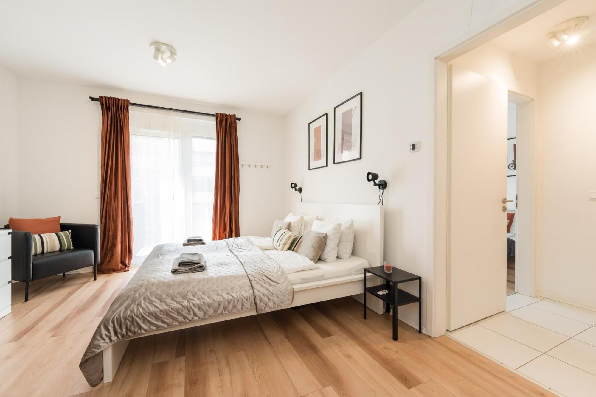Brand New Modern Apartment-2 Rooms-Balcony-Garage Budapeşte Dış mekan fotoğraf