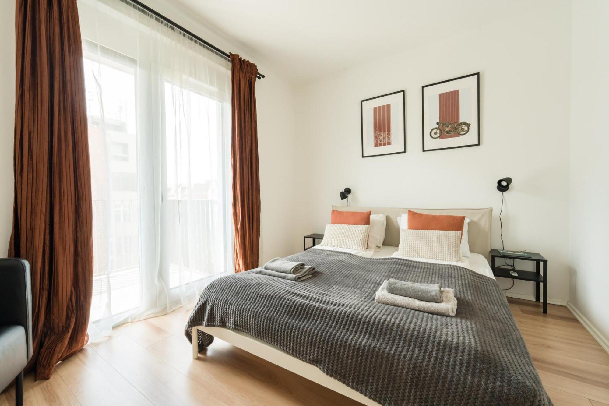 Brand New Modern Apartment-2 Rooms-Balcony-Garage Budapeşte Dış mekan fotoğraf