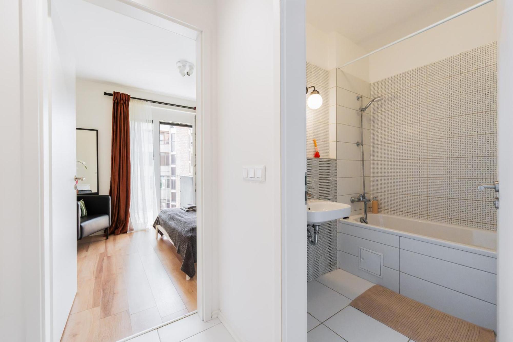 Brand New Modern Apartment-2 Rooms-Balcony-Garage Budapeşte Dış mekan fotoğraf