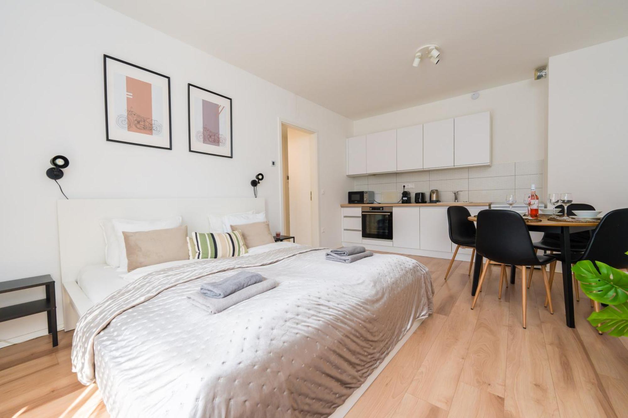 Brand New Modern Apartment-2 Rooms-Balcony-Garage Budapeşte Dış mekan fotoğraf